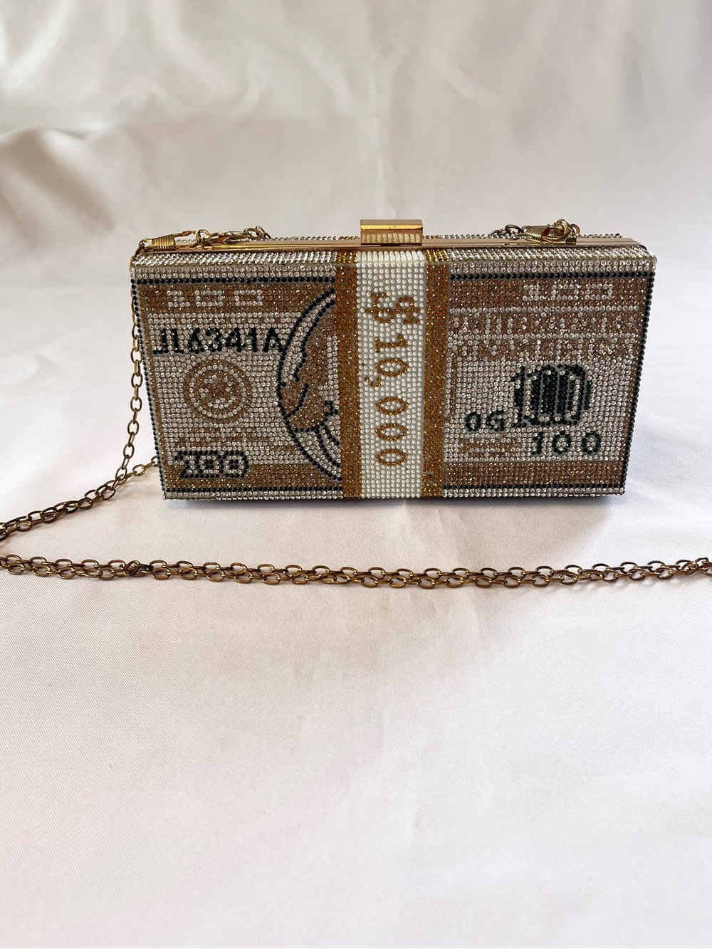 Crystal Covered Clutch Handbag $10,000 Design